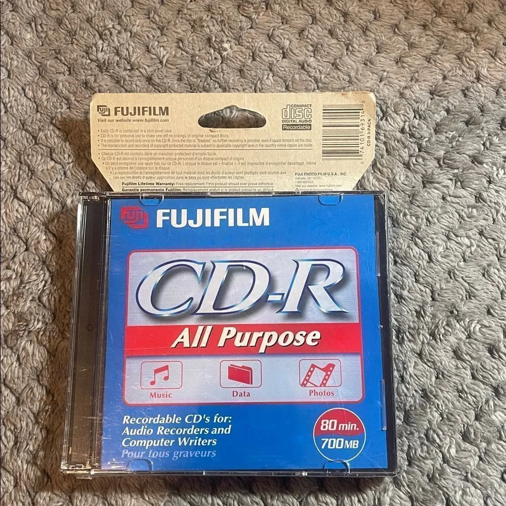 Fujifilm CD-R All Purpose Disc NEW